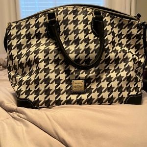 Dooney and Bourke Houndstooth purse